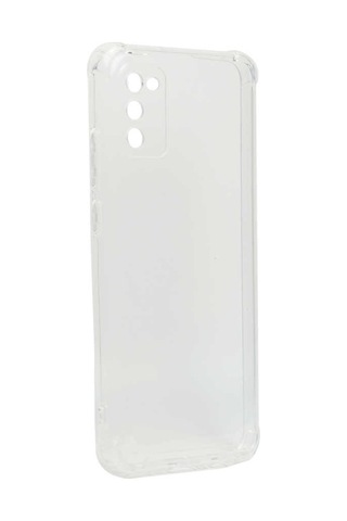 Galaxy A02S Kılıf Zore Kamera Korumalı Nitro Anti Shock Silikon Renksiz
