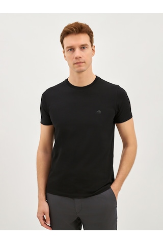 Karaca Erkek Modern Fıt Tişört-siyah 11.25s.06.623 Siyah