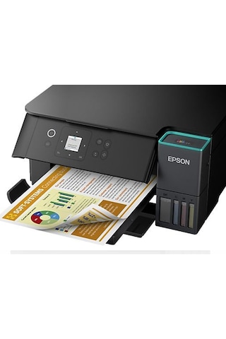 Epson Ecotank L4360 Wi-fi Tarayıcı + Yazıcı + Fotokopi Renkli Çok Fonksiyonlu Tanklı Dublex Yazıcı Uyumlu Mürekkepli