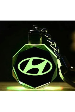 Hyundai Işıklı Anahtarlık 2021 Yılının Popüler Ürünü Şık Car Keychain Oto Araba Motor Şık Aksesuar