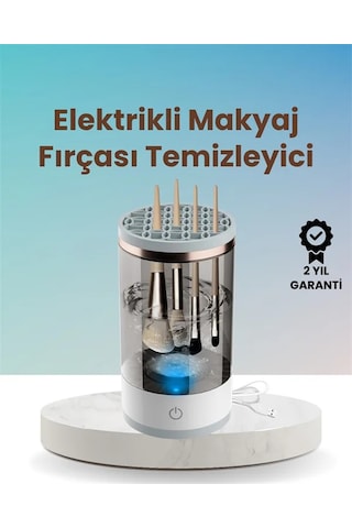 Usb Şarjlı Derin Temizlik Makyaj Fırçası Yıkama Makinesi 57545748
