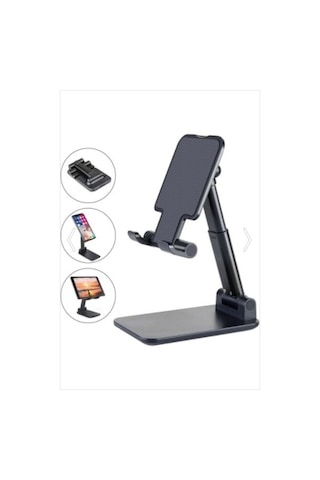 Masa Üstü Telefon / Tablet Standı Kademeli Yükseklik Ayarlı Telef