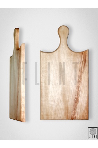 Gürgen Ahşap Doğal Kesme Tahtası Doğrama Tahtası 1 Parça