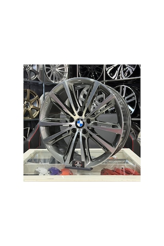 20 İnç 5x120 Bmw F10 Style-464 Ön Arka Gun Metal Diamond Jant Modeli 4adet