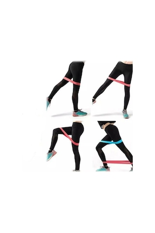 Zenvia Pilates Squat Aerobik Direnç Lastiği 5 Li Paket Znv2026 Çok Renkli