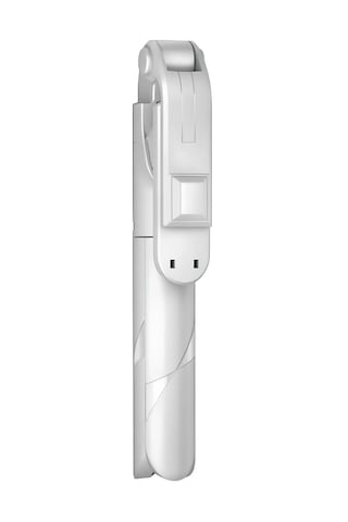 Valletta Bitonto Tripod Bluetooth Kumandalı Selfie Çubuğu Beyaz