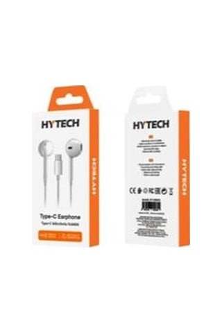 Hytech Hy-xbk53 Typec Telefon Uyumlu Beyaz Kulak İçi Mikrofonlu Kulaklık