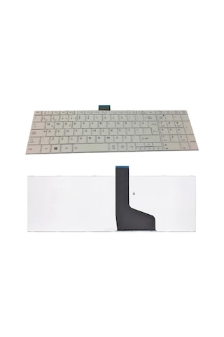 Beyaz, Notebook Klavye - Toshiba Qosmio X875-dus Muadili İle Uyumlu