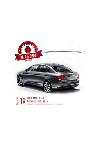 intakrom Fiat Egea Krom Bagaj Çıtası 2015 Üzeri Sd