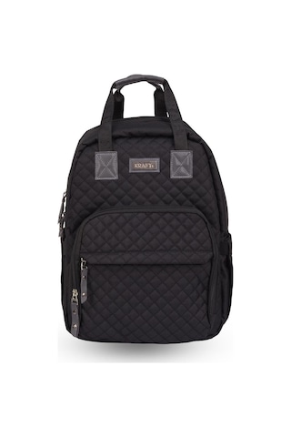 Kraft Luke Anne Bebek Bakım Sırt Çantası Siyah Siyah