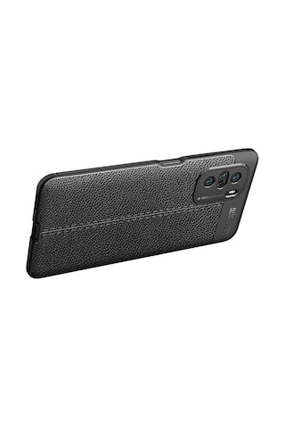 Xiaomi Mi 11I Kilif Kamera Korumali Deri Görünümlü Silikon 562176494