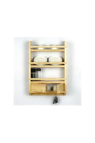 Naturel Ahsap Baharatlik Terek 40x9x60 Cm Cın091