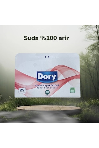 Dory Klozet Kapak Örtüsü 200'lü Paket