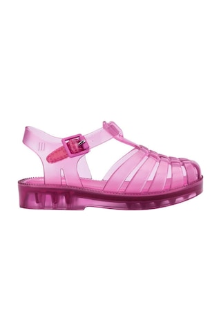 Mini Melissa Bebek Possession Transparan Pembe Sandalet-14578