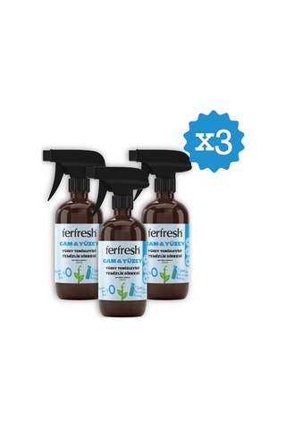 Ferfresh Cam & Yüzey Temizleyici Temizlik Sirkesi 3 x 450 ML