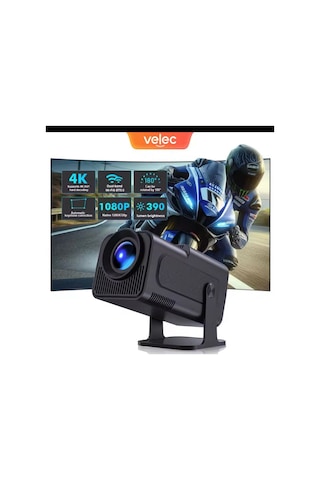 Taşınabilir Game Projektör Full Hd 1080p 4k Hy320 Projeksiyon Gamepad