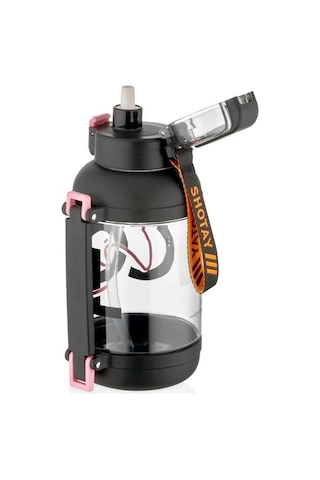 Shotay Life Su Matarası Tritan Siyah 1500ml