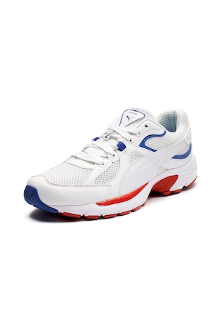 Puma Axis Plus 90S Unisex Koşu Ayakkabısı 370287 02 Beyaz - Kırmızı