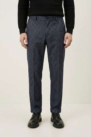 Giotelli Erkek Antrasit Dar Kesim Slim Fit Viskon Dokuma Normal Bel 6 Drop Pantolon