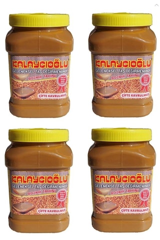 Kalaycıoğlu Çifte Kavrulmuş Kepeksiz Bozkır Tahini 4 x 935 G Kalaycıoğlu Çifte Kavrulmuş Kepeksiz Bozkır Tahini 4 x 935 G