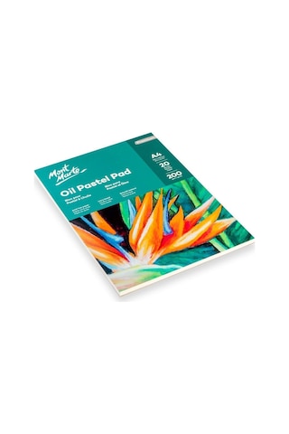 Mm Yağlı Pastel Ped Premium 200gr A4 20 Sayfa Çok Renkli