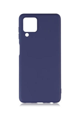 Samsung Uyumlu Galaxy A22 4g Kılıf Esnek Yapılı İnce Slim Silikon Kapak Ryc/premier Lacivert