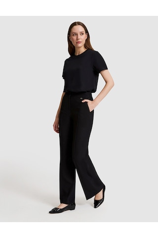 Pierre Cardin Kadın Siyah Pantolon 50323329-vr046