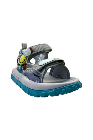 Pepino 2208 Anatomik Erkek Çocuk Işıklı Rahat Sandalet Gri