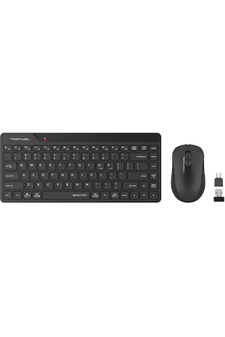 A4 Tech Fg2200 Kablosuz Mini Q Klavye-mouse Siyah
