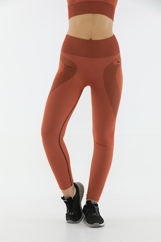 Maraton Active Slimfit Kadın Spor Bakır Tayt 812082-bakır Bakır
