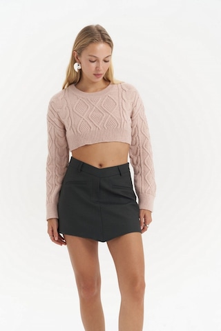 Mai Collection Mai Studios Co. Triana Koyu Antrasit Mini Etek Antrasit