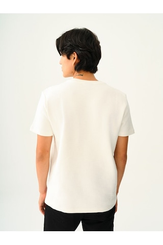 LOFT Regular Fit Erkek Tshirt K.kol Lf2037094 Q1.v1 Beyaz