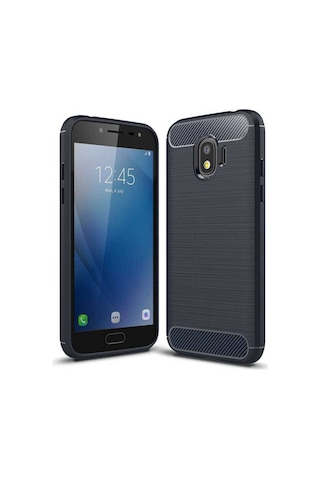 Samsung Uyumlu Galaxy J2 Pro 2018 Kılıf Zore Room Silikon Kapak Lacivert