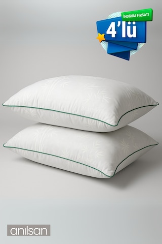 Bambu Yastık 900gr 4 Adet