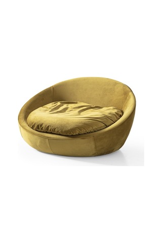 Miss Worble Fotelja Berjer Tekli Döner Koltuk Sarı