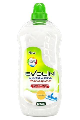 Evolini Beyaz Sabun Kokulu Yüzey Temizleyici 1000 Ml Ferah Ve Etkili Temizlik Tekli