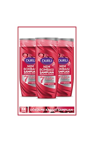 Duru Dökülme Eğilimli Saçlar İçin Dökülme Karşıtı Şampuan 3x400 Ml