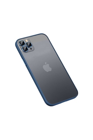 Apple Uyumlu iPhone 12 Pro Uyumlu Zore Retro Kılıf-lacivert Lacivert -