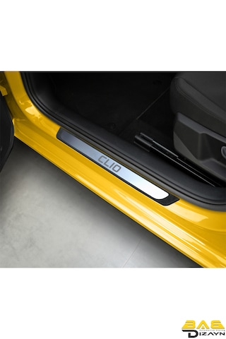Renault Clio 5 Hb Kapı Eşik Koruması 2019 Ve Üzeri 4 Parça