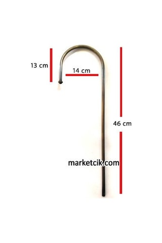 Eskitme Metal Masa Lambası Yapımı İçin Baston Boru