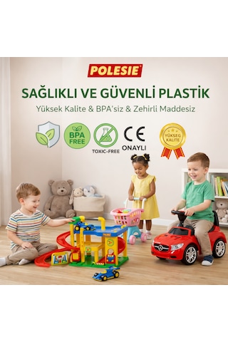 Polesie Mammoet Arazi Aracı Oyuncak 23,5 Cm Sağlıklı Plastik Dayanıklı Off Road Jeep