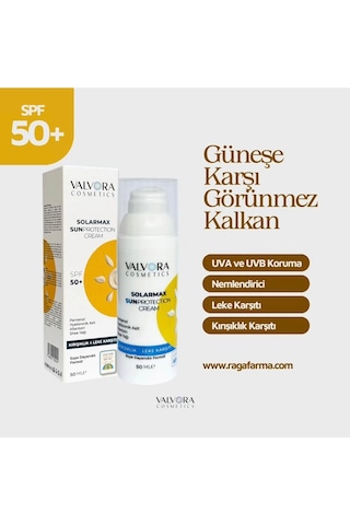 Valvora Cosmetıcs Solarmax Spf 50+ Krem 50 Ml