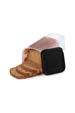 Maoyaya Ekmeği Taze Tutan Organizatör Saklama Kutusu Mbq-8704 Pratik Ve Kullanışlı Siyah