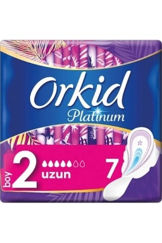 Orkid Platinum Hijyenik Ped Uzun 7'li