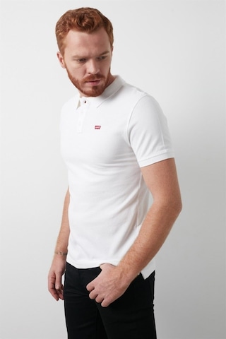 Levi's Erkek Polo Yaka Beyaz Tshirt - A0229-0006 001