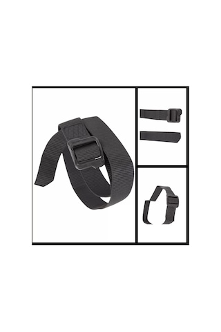 Alpinist Sarek Tactical Kemer-ger.027 Siyah 140 CM Siyah
