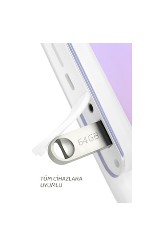 Maxron 64 GB USB 2.0 Metal Flash Bellek
