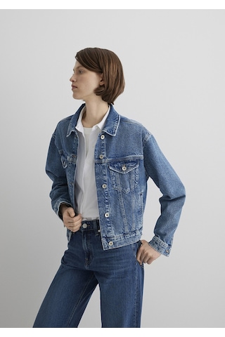 Mavi - Megi Mavi Premium Indigo Mavisi Jean Ceket 1110389-89162 Mavi