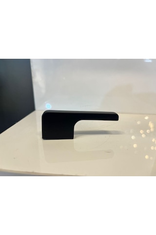 Desna Metal Kulp 16mm Mat Siyah Dolap Kapak Tv Ünite Modern Çekmece Mobilya Komodin Konsol Mat Siyah