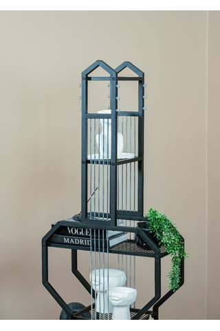 Metal Raflı Modern Gitar Kitaplık Salon Düzenleyici Çalışma Odası Dekoratif Mutfak Raf Ünite Siyah